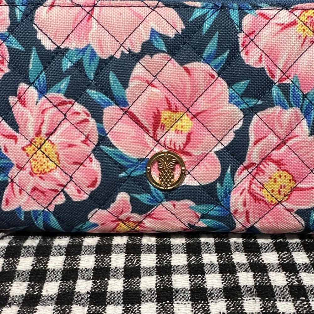 Floral Blue and Pink Wallet by Simply Southern NWT - Picture 2 of 8
